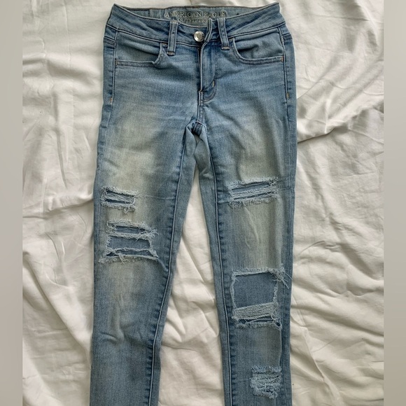 American Eagle Outfitters super stretch jegging, 00 - Picture 2 of 4